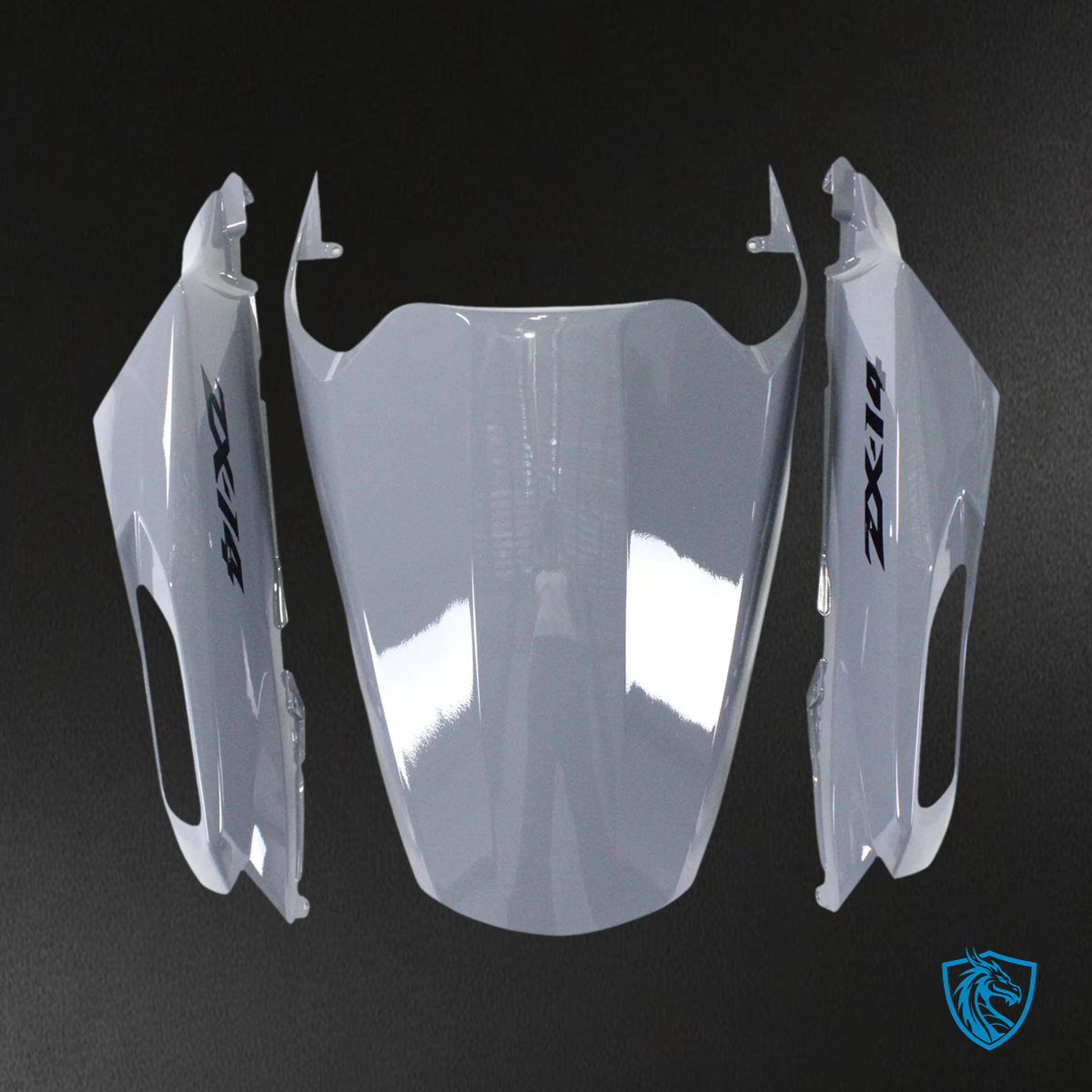 Kawasaki ZX14R (2012-2025) Gray & Black - Fairing Kit
