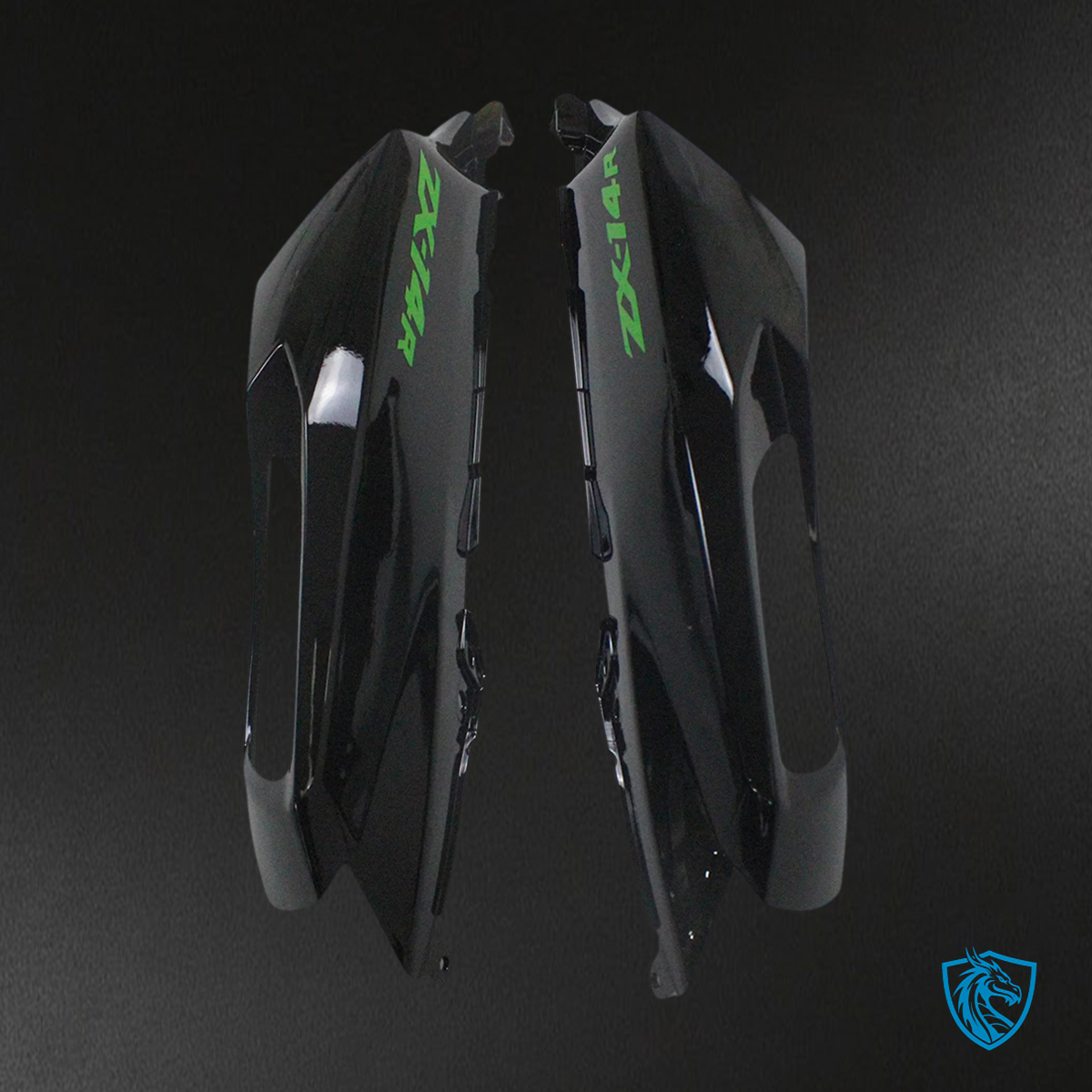 Kawasaki ZX14R (2012-2025) Green & Black - Fairing Kit