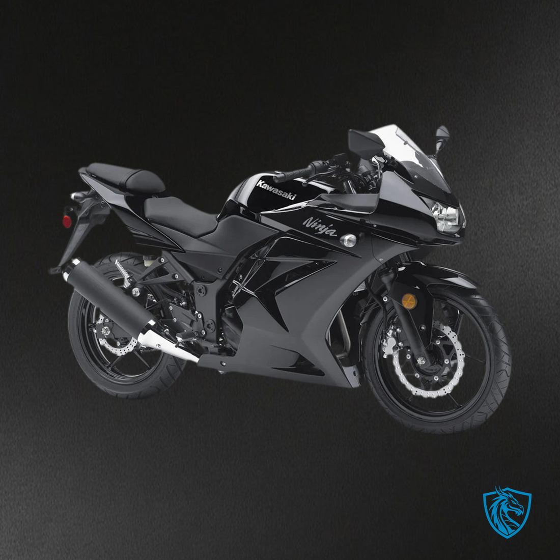 Kawasaki ZX250 (2008-2012) G-Black - Fairings Kit