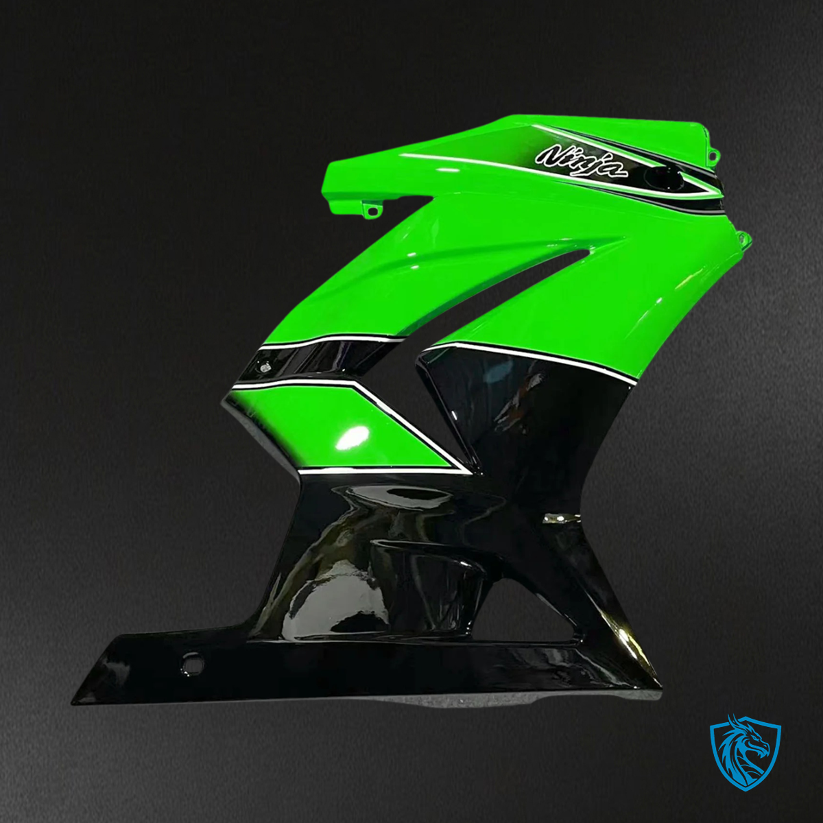 Kawasaki ZX250 (2008-2012) Green & Black - Fairing Kit
