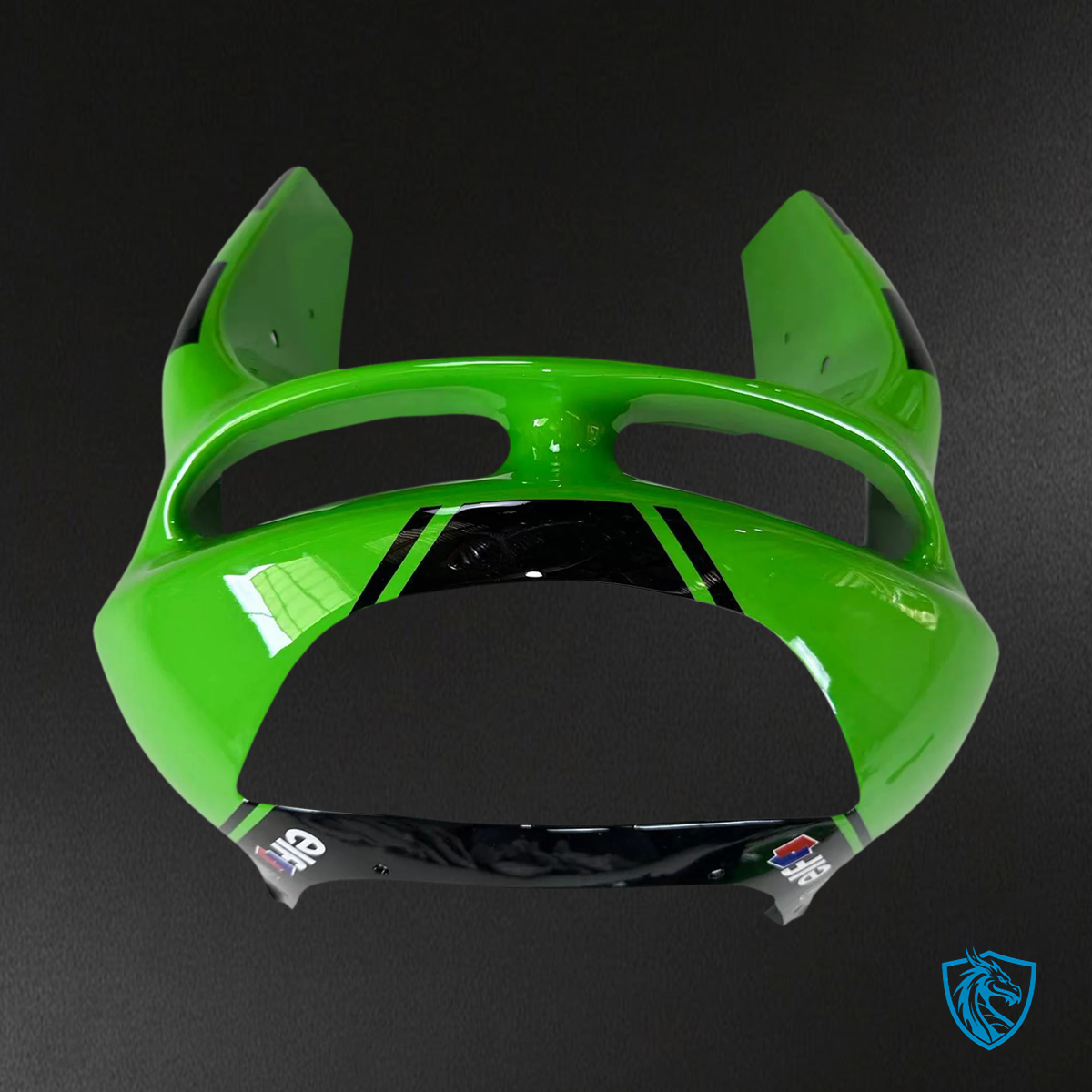 Kawasaki ZX6R (1998-1999) Green & Black - Fairing Kit