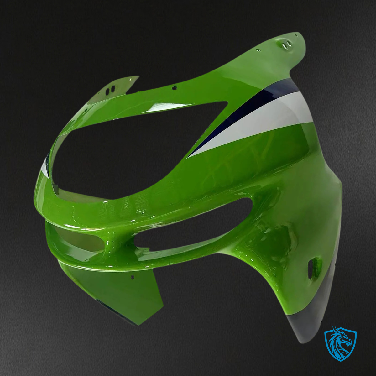 Kawasaki ZX6R (1998-1999) Green, Blue & Black - Fairing Kit