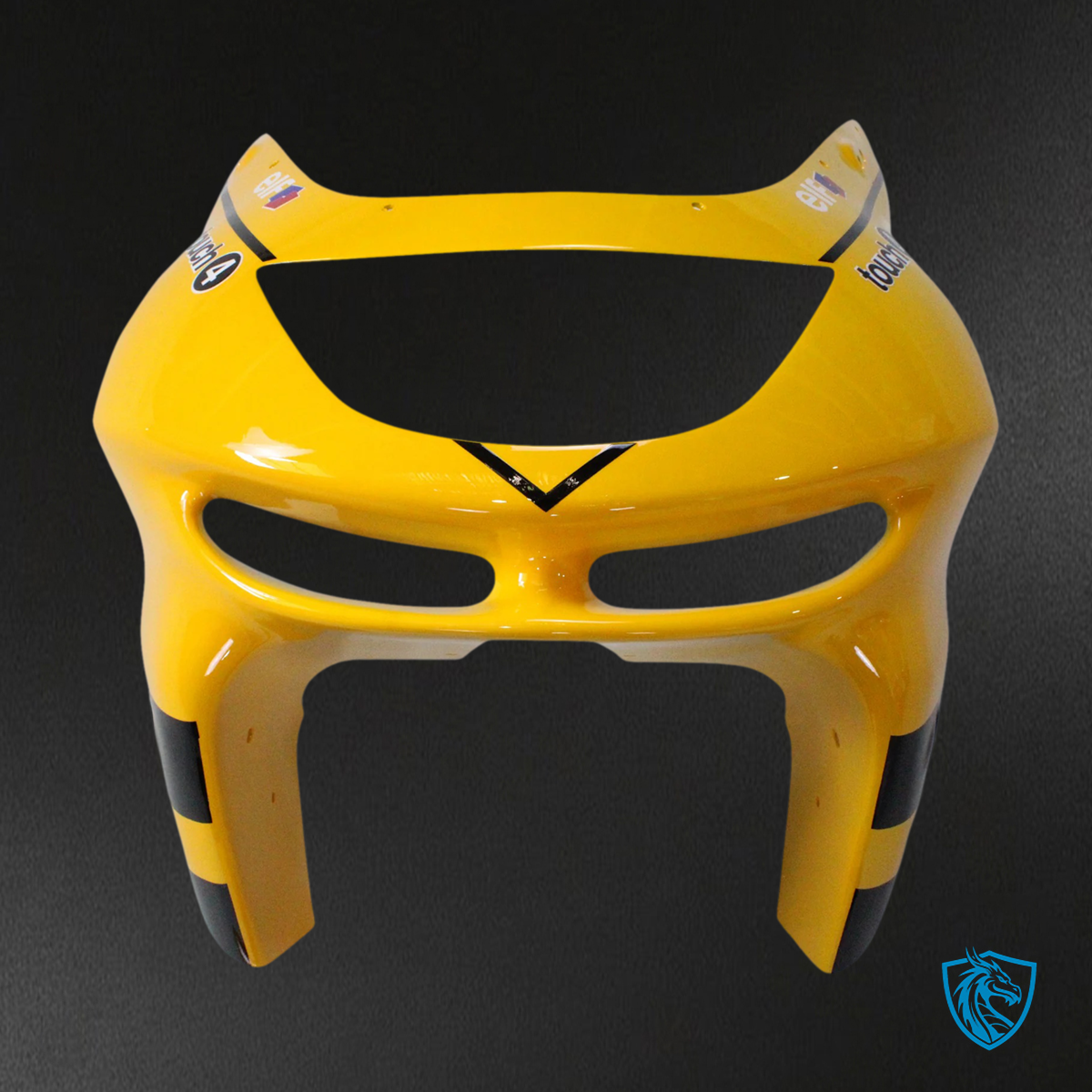 Kawasaki ZX6R (1998-1999) Yellow & Black - Fairing Kit