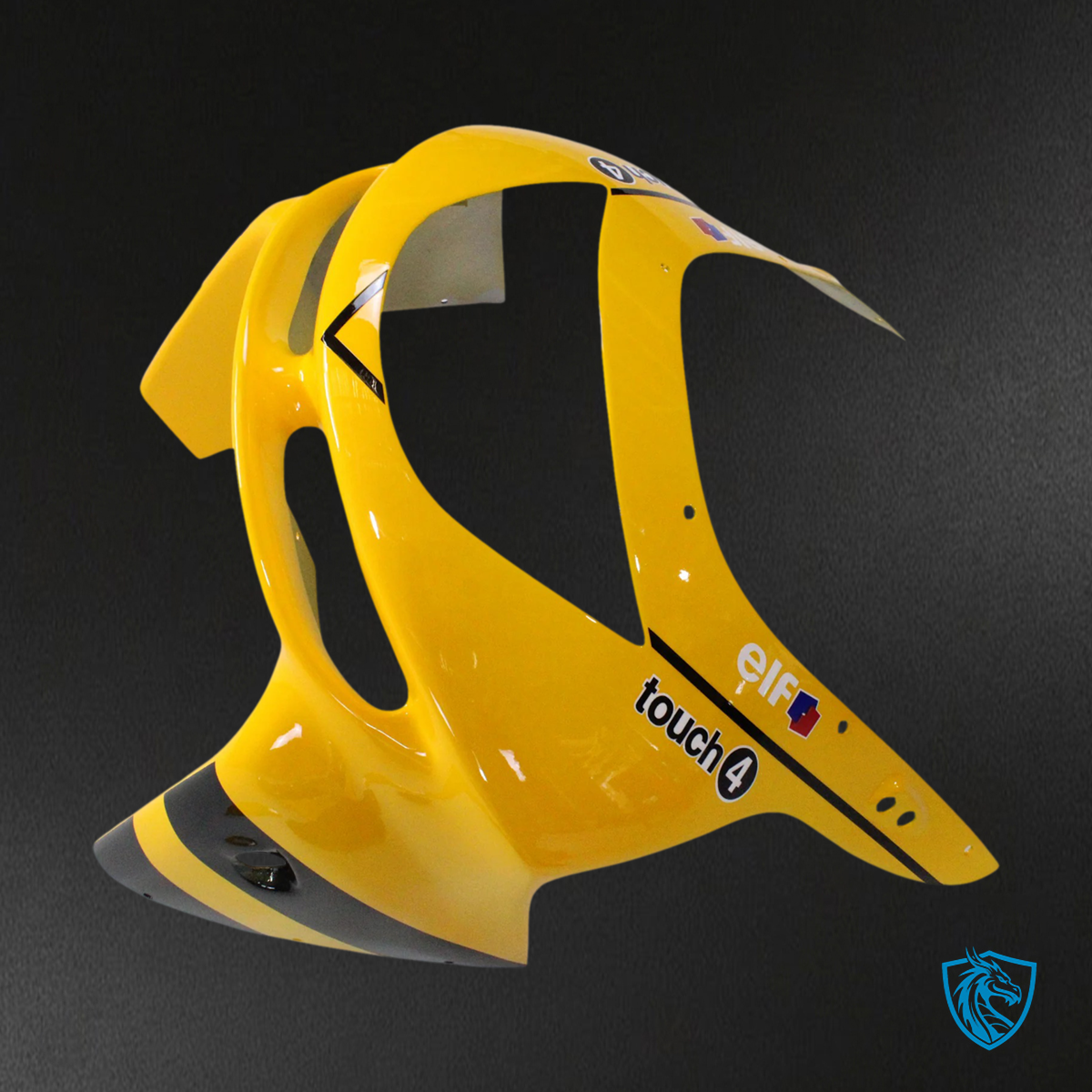 Kawasaki ZX6R (1998-1999) Yellow & Black - Fairing Kit