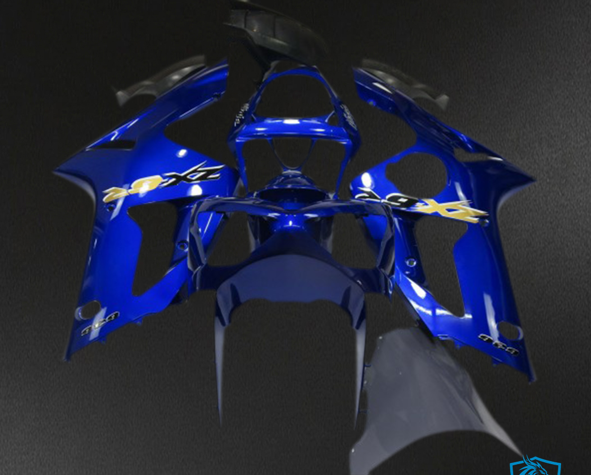 Kawasaki ZX6R (2003-2004) Blue OEM Style - Fairing Kit | ABS Bodywork