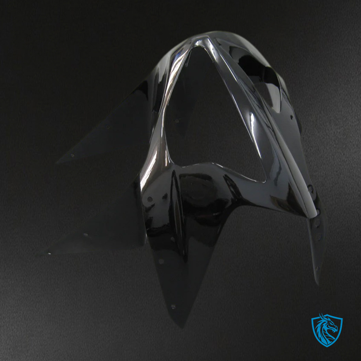 Kawasaki ZX6R (2003-2004) Black Fairing - Kit