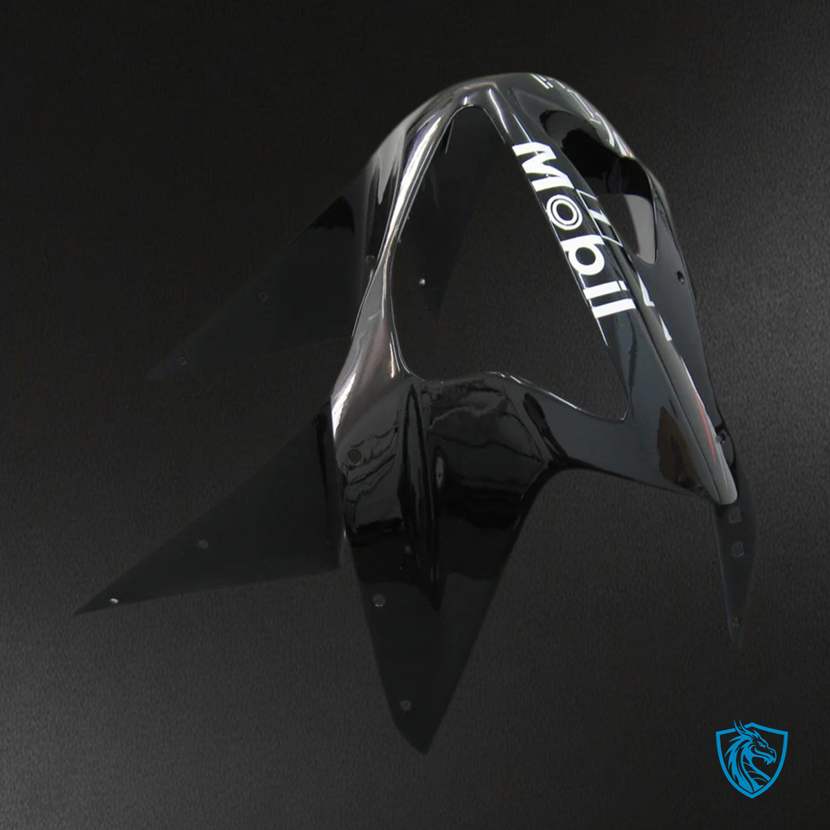 Kawasaki ZX6R (2003-2004) Black & White Fairing - Kit