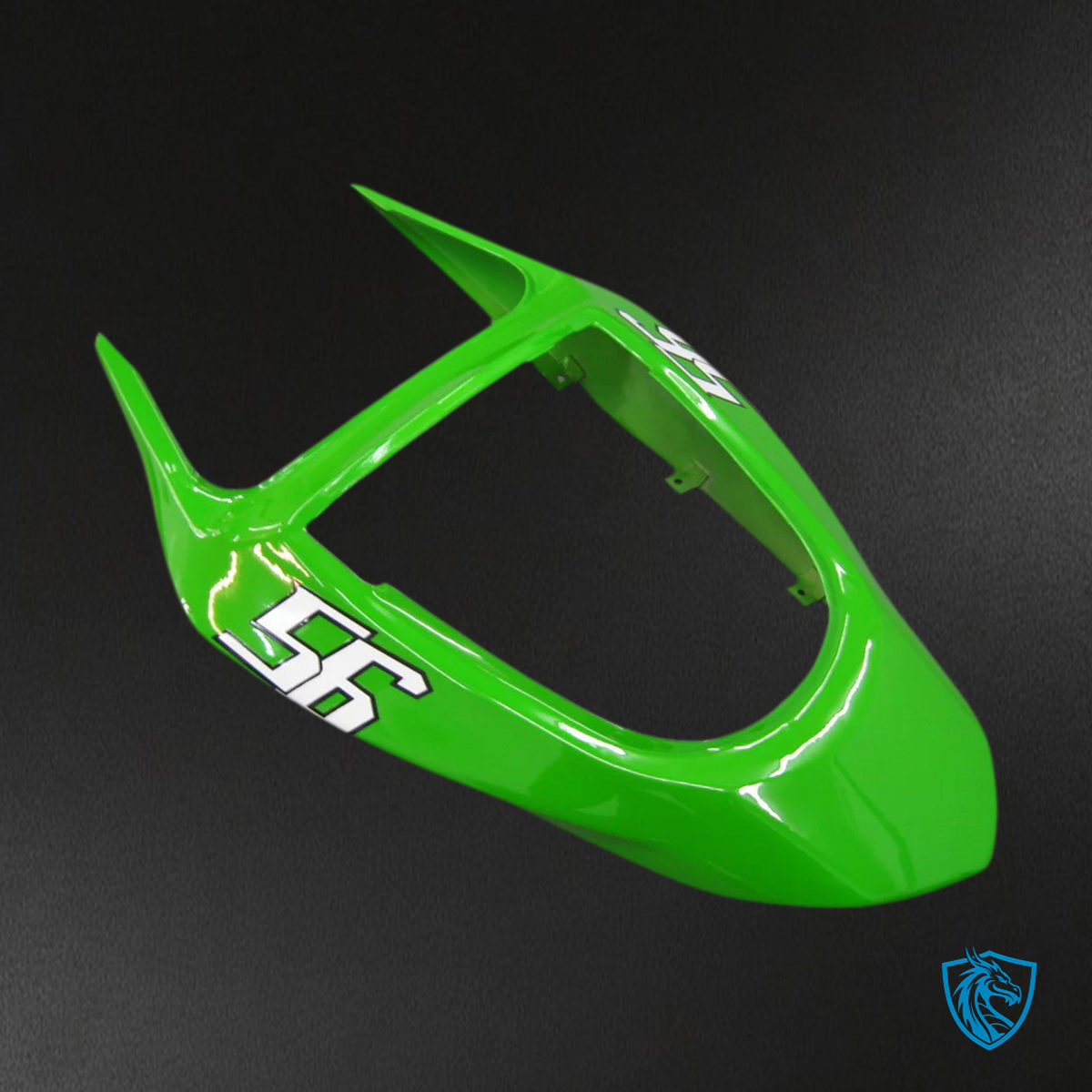 Kawasaki ZX6R (2003-2004) Green and Black - Fairing - Kit