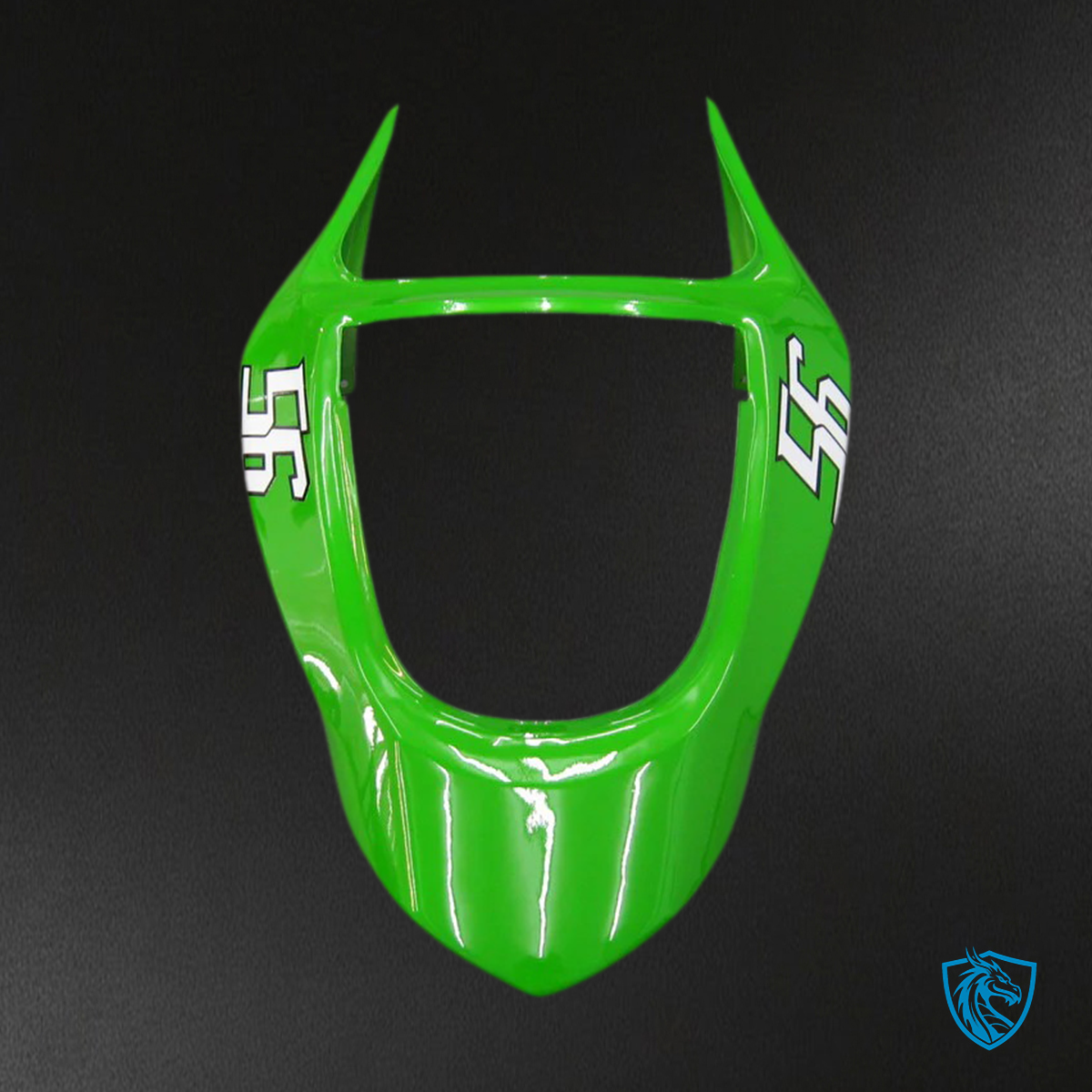 Kawasaki ZX6R (2003-2004) Green and Black - Fairing - Kit