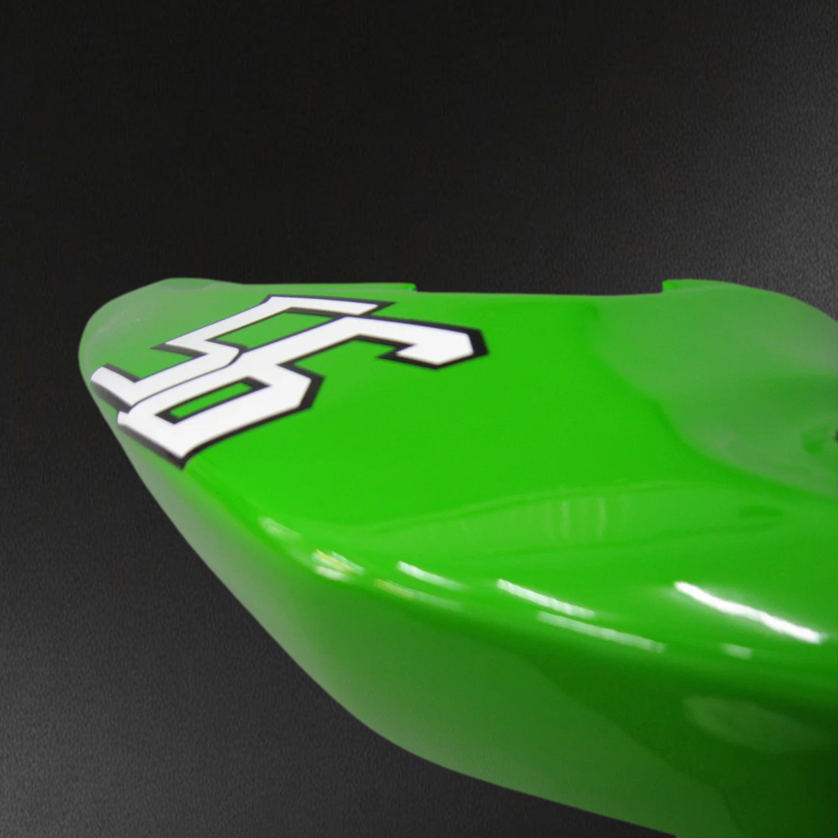 Kawasaki ZX6R (2003-2004) Green and Black - Fairing - Kit