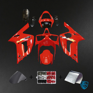 Kawasaki ZX6R (2003-2004) Red - Fairing Kit