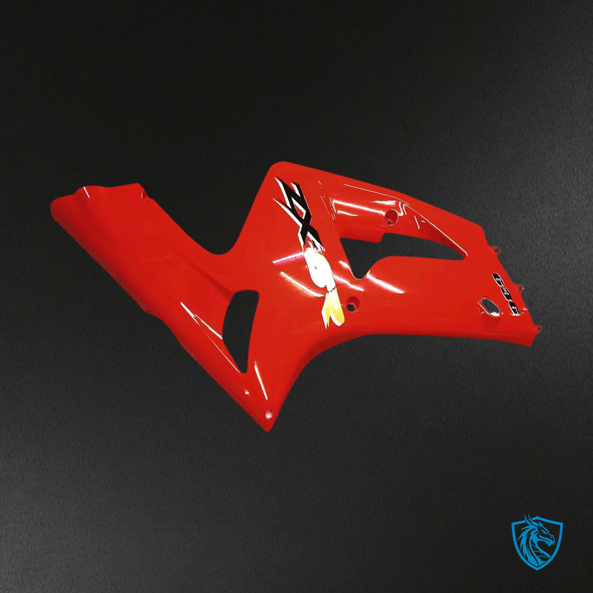 Kawasaki ZX6R (2003-2004) Red - Fairing Kit