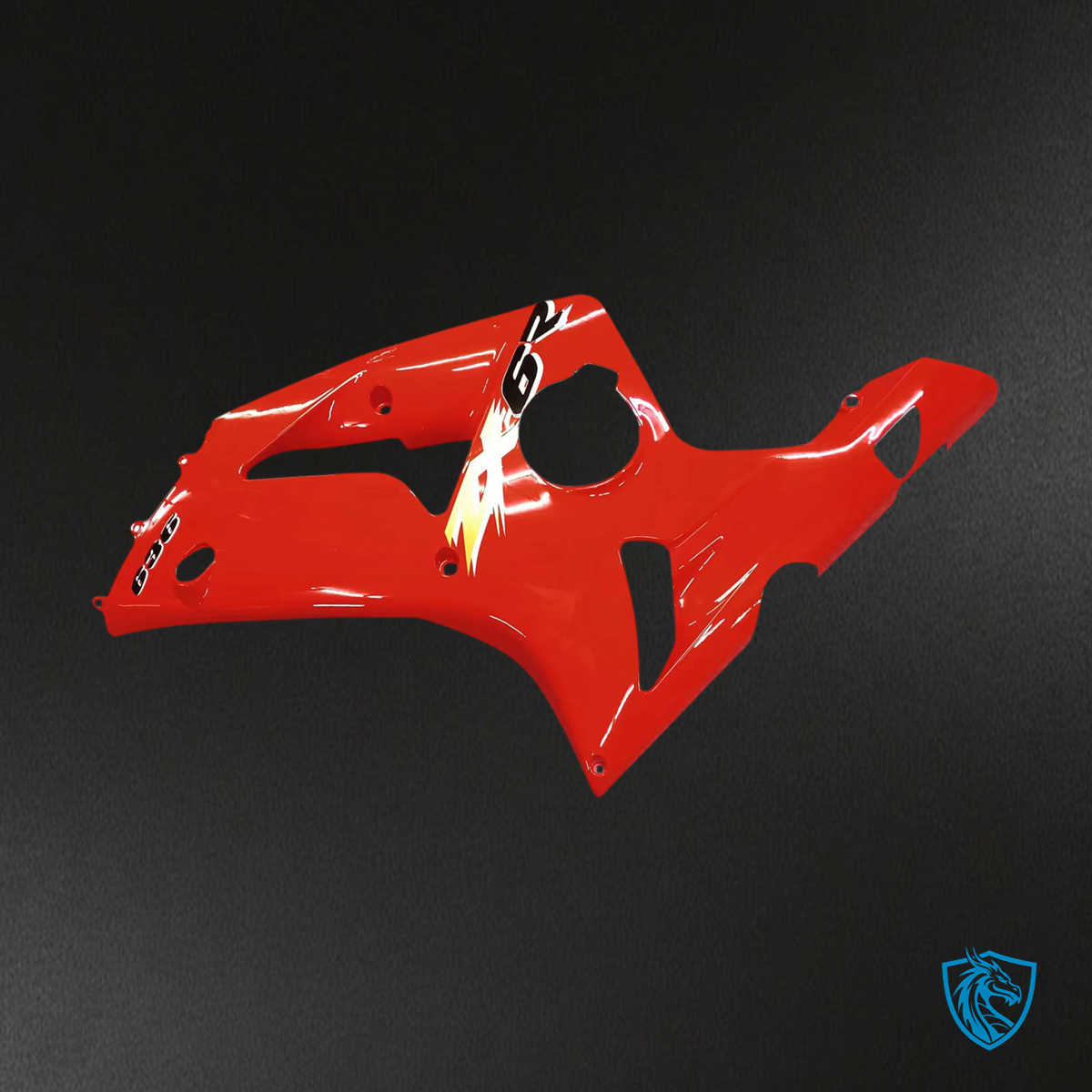 Kawasaki ZX6R (2003-2004) Red - Fairing Kit