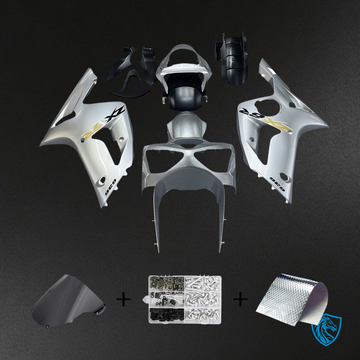 Kawasaki ZX6R (2003-2004) Sliver - Fairing Kit