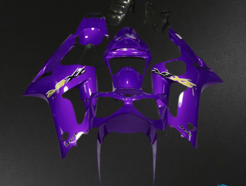 Kawasaki ZX6R (2003-2004) Gloss Purple Fairing Kit - Aftermarket ABS Bodywork