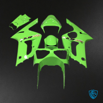Kawasaki ZX6R (2003-2004) Light Green - Fairing Kit | ABS Bodywork