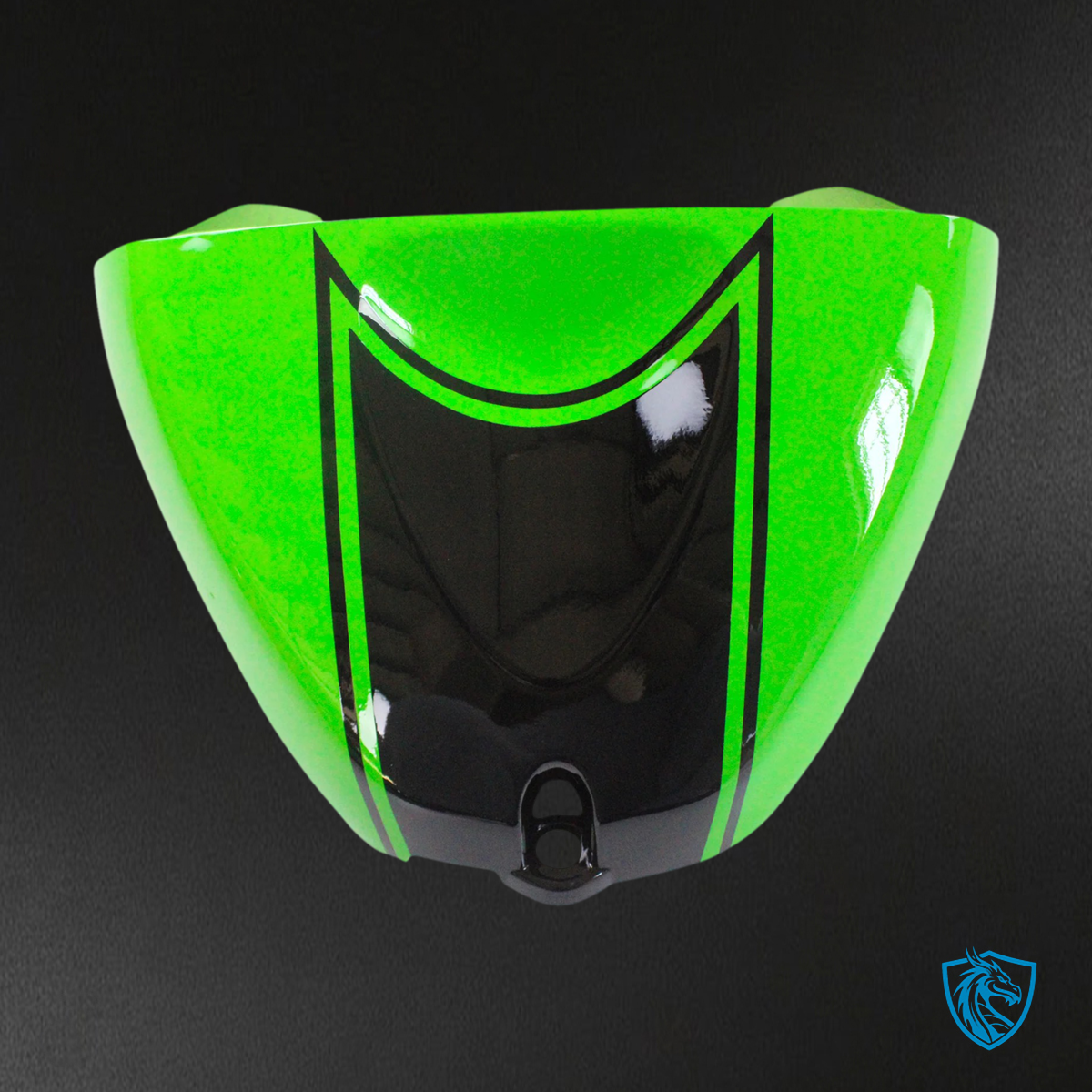 Kawasaki ZX6R (2005-2006) Black & Green - Fairing Kit