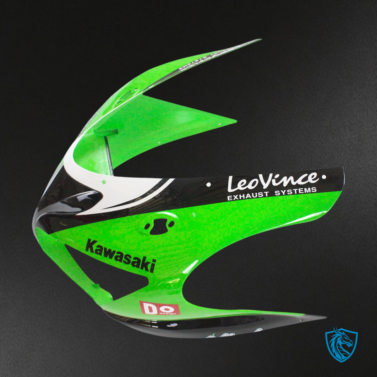 Kawasaki ZX6R (2005-2006) Black & Green - Fairing Kit