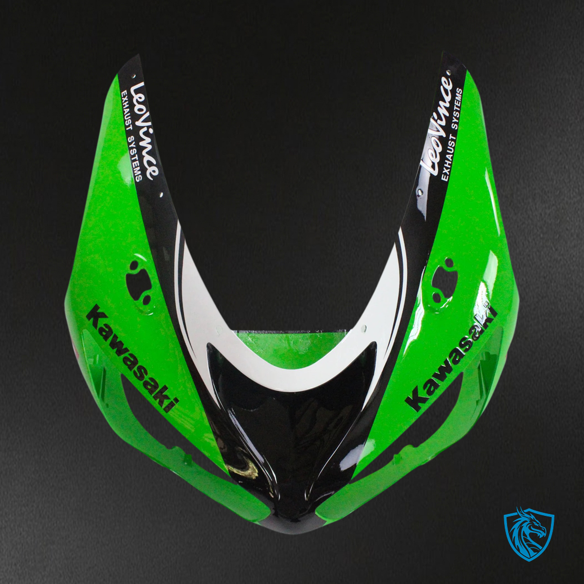 Kawasaki ZX6R (2005-2006) Black & Green - Fairing Kit