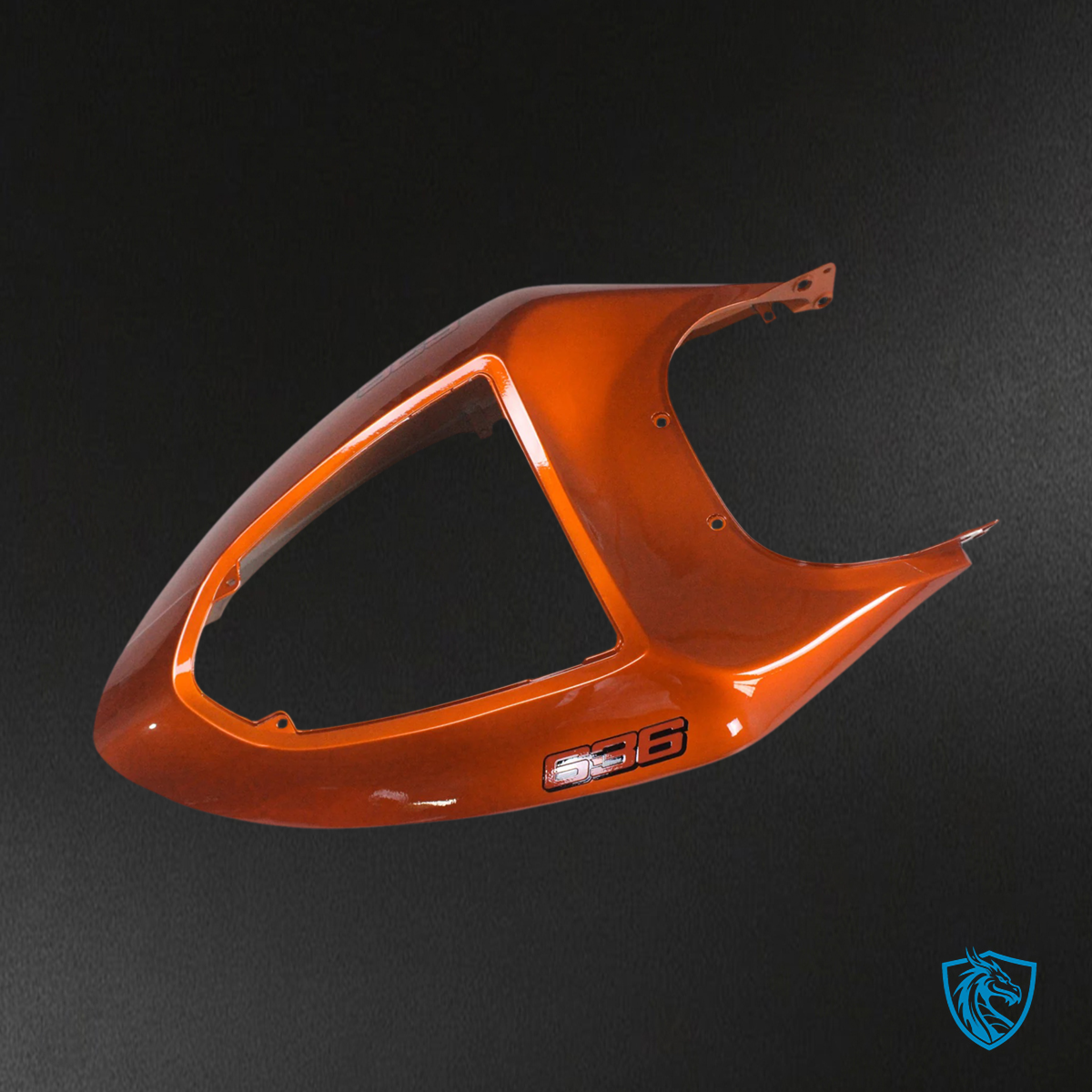 Kawasaki ZX6R (2005-2006) Black & Orange Mix - Fairing Kit