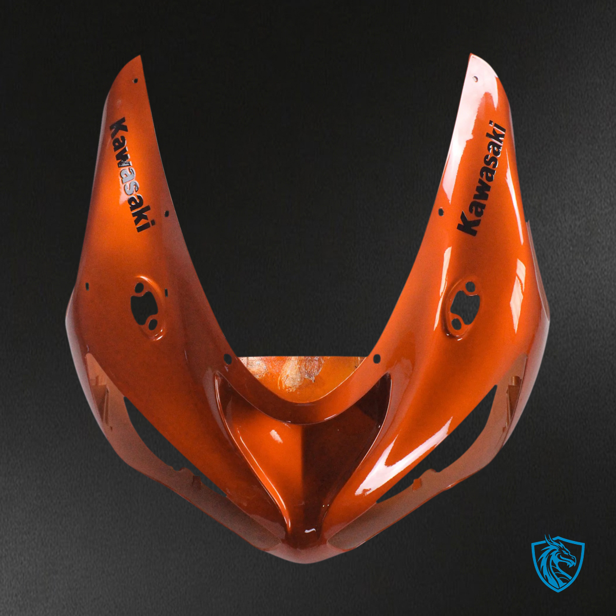 Kawasaki ZX6R (2005-2006) Black & Orange Mix - Fairing Kit