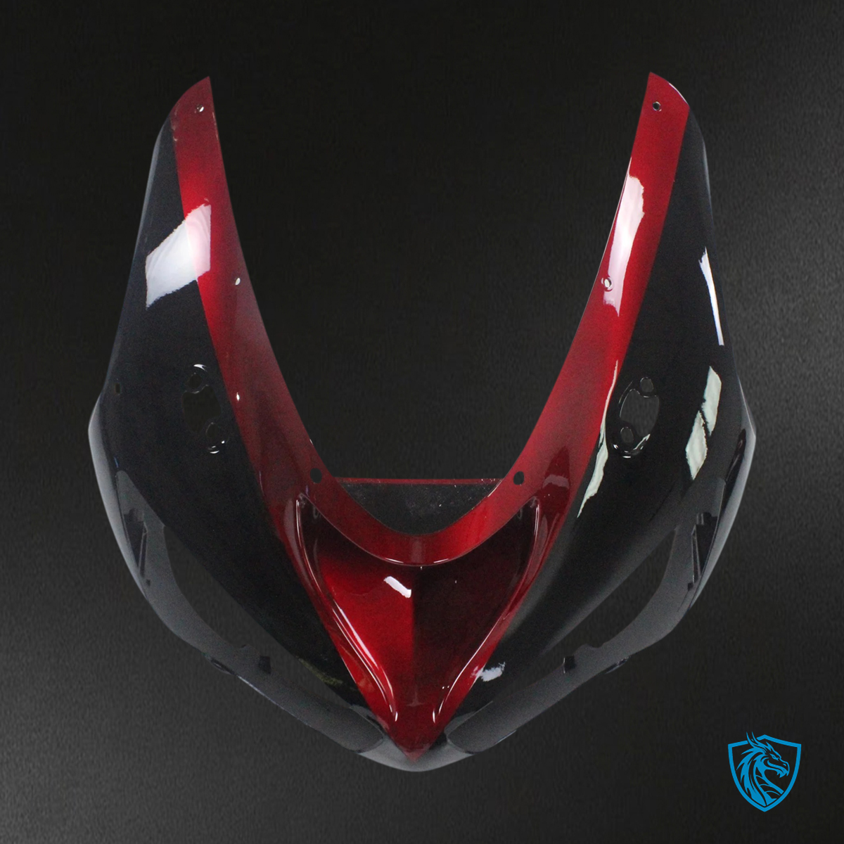 Kawasaki ZX6R (2005-2006) Black & Red - Fairing Kit