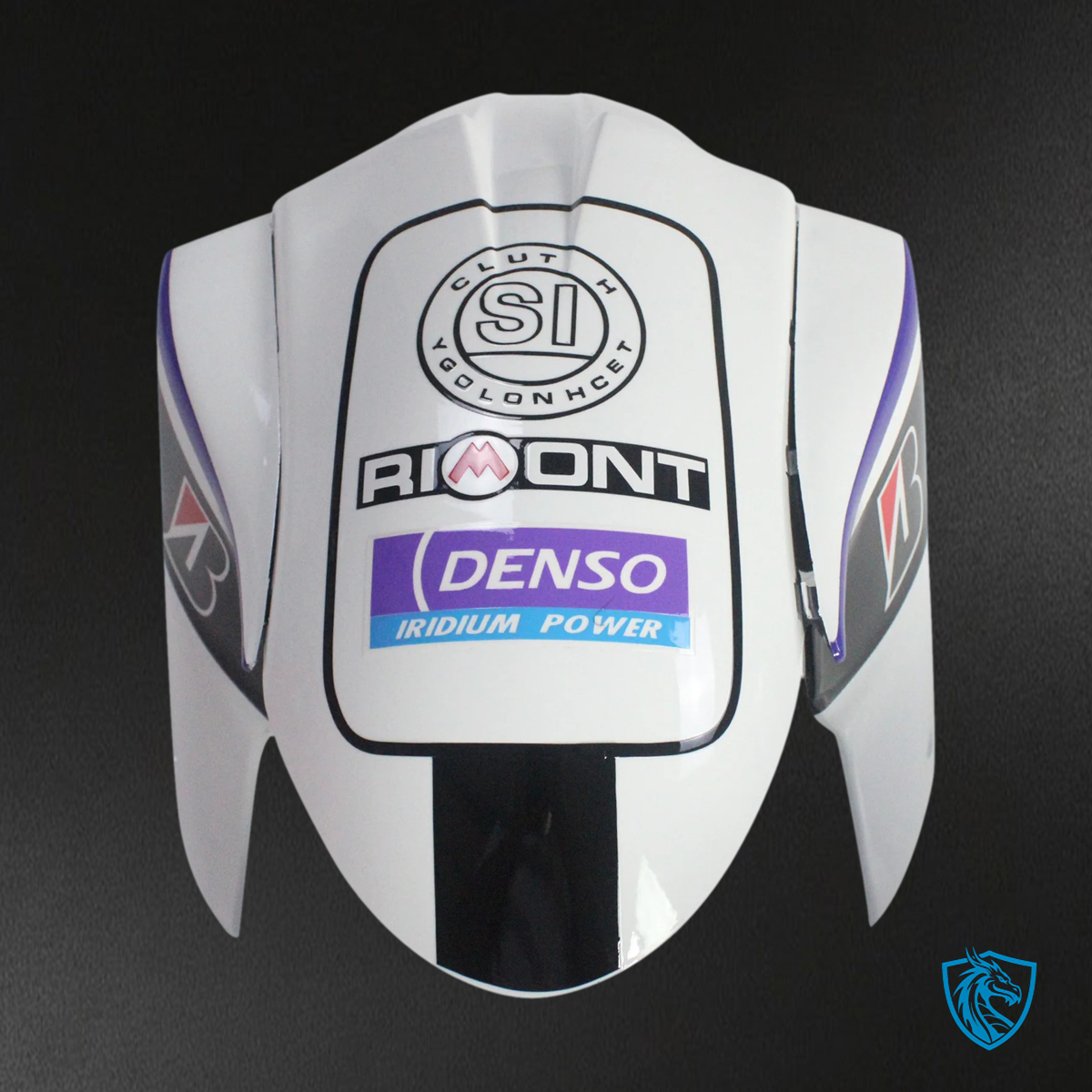 Kawasaki ZX6R (2005-2006) Black & White Playboy - Fairing Kit