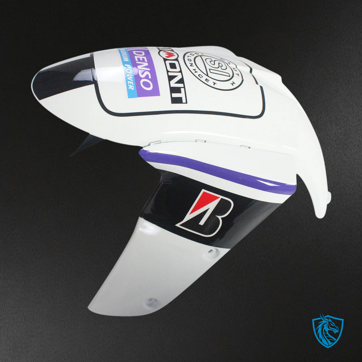 Kawasaki ZX6R (2005-2006) Black & White Playboy - Fairing Kit