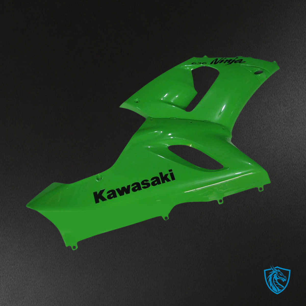 Kawasaki ZX6R (2005-2006) Green - Fairing Kit
