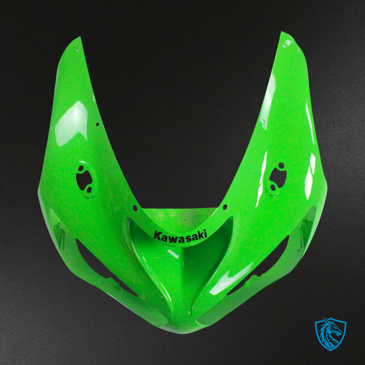 Kawasaki ZX6R (2005-2006) Green & Black - Fairing Kit