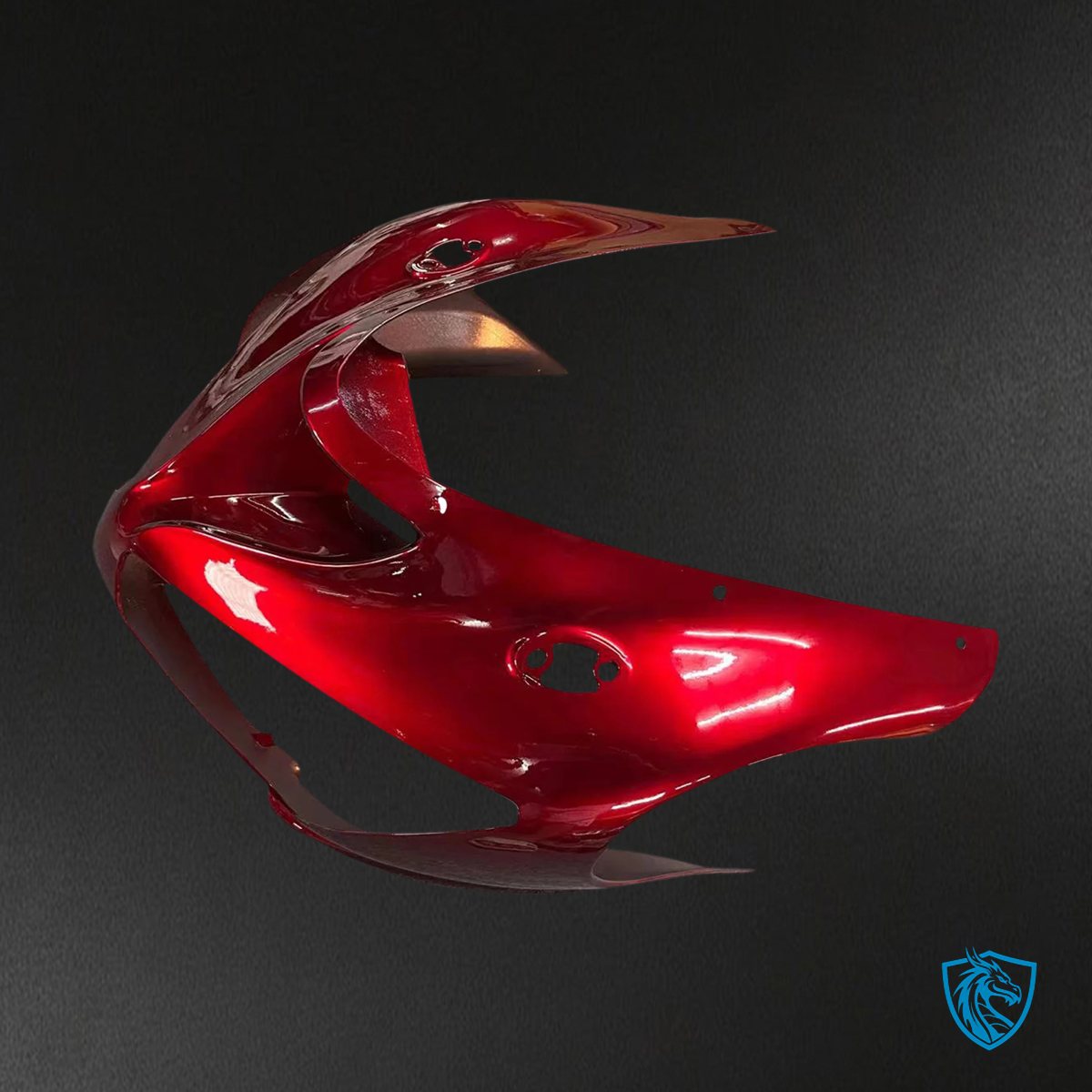 Kawasaki ZX6R (2005-2006) Red & Black - Fairing Kit
