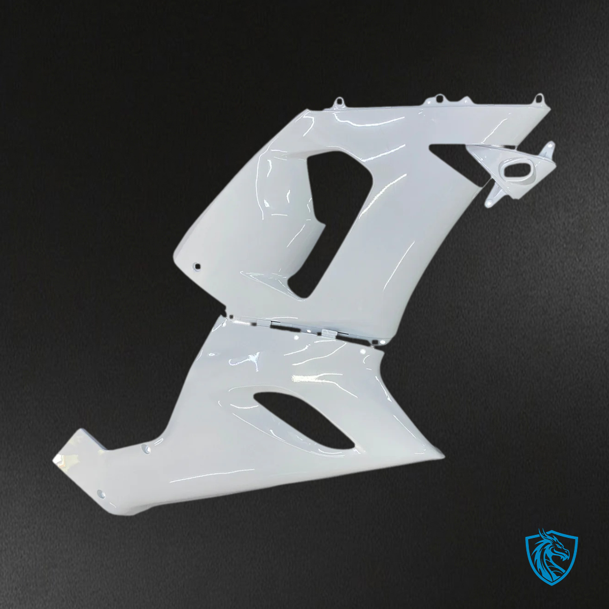 Kawasaki ZX6R (2005-2006) White - Fairing Kit