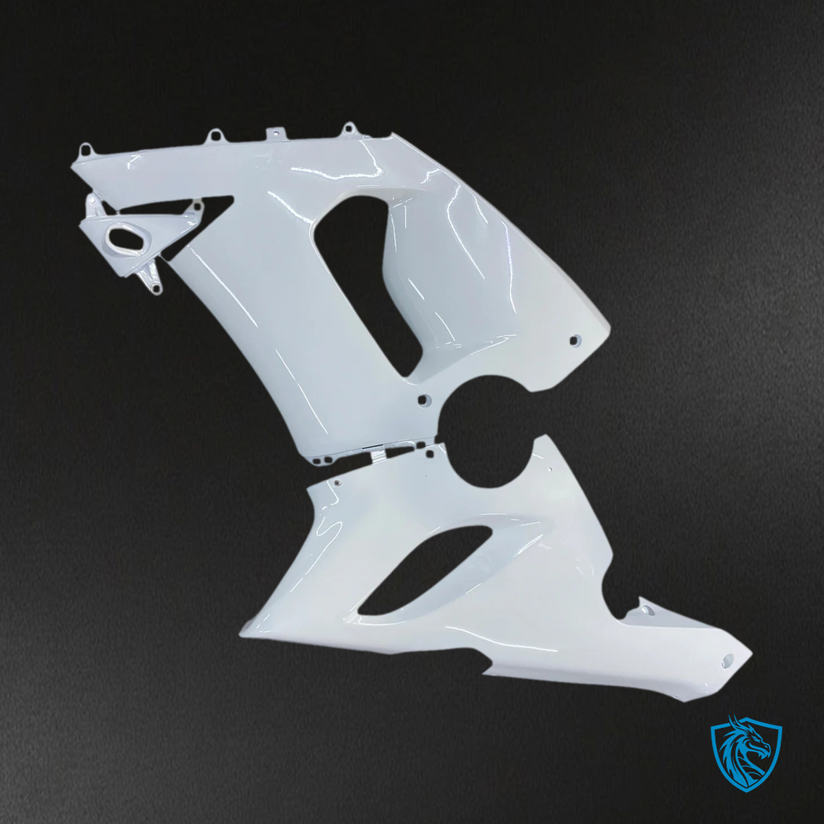 Kawasaki ZX6R (2005-2006) White - Fairing Kit