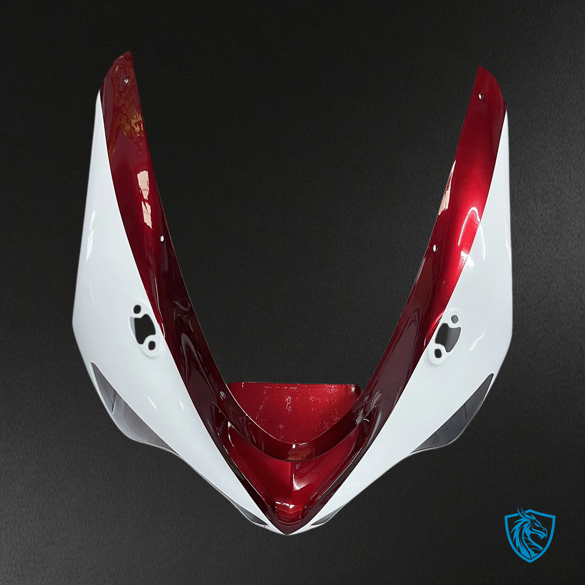 Kawasaki ZX6R (2005-2006) White & Red - Fairing Kit