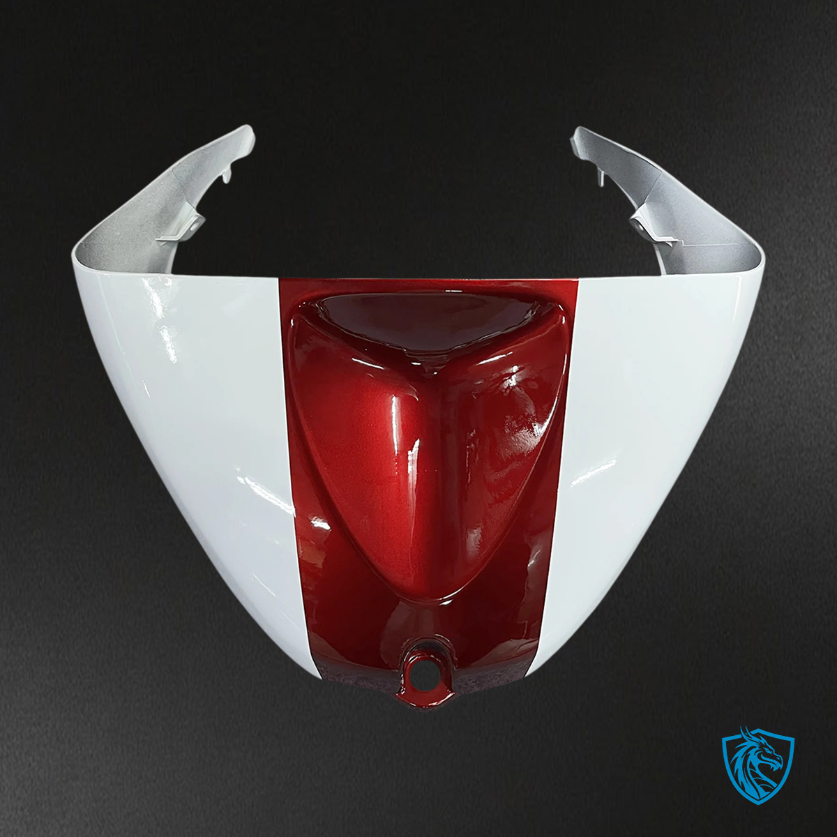 Kawasaki ZX6R (2005-2006) White & Red - Fairing Kit