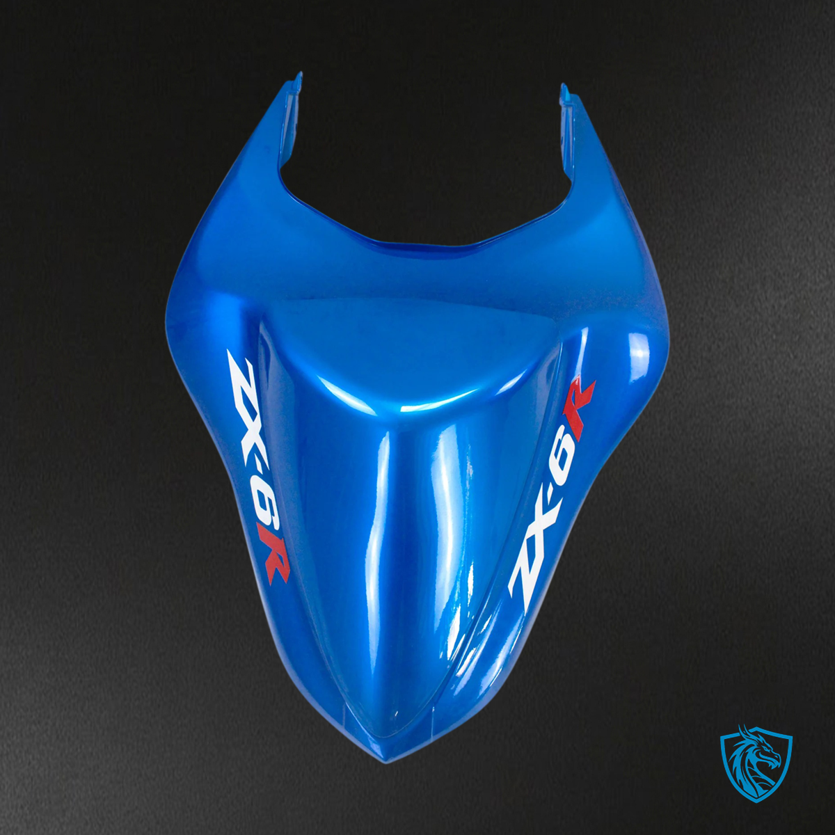 Kawasaki ZX6R (2007-2008) Black & Blue - Fairing Kit