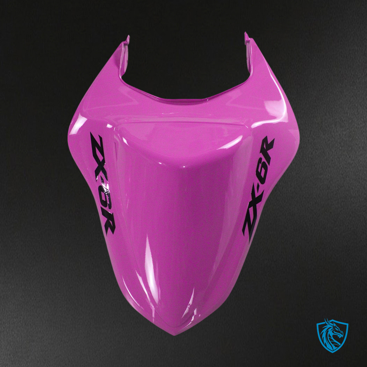 Kawasaki ZX6R (2007-2008) Black & pink - Fairing Kit