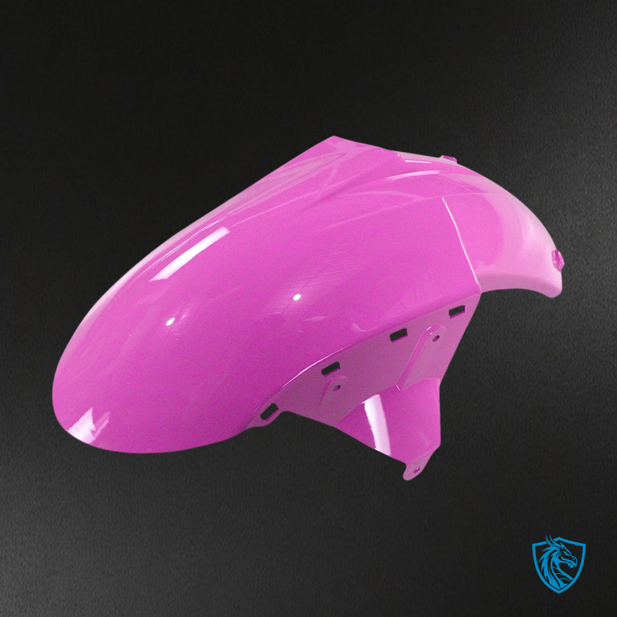 Kawasaki ZX6R (2007-2008) Black & pink - Fairing Kit