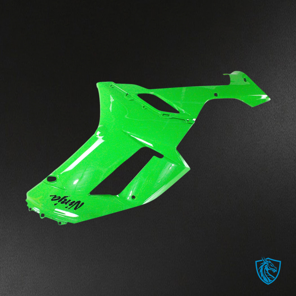 Kawasaki ZX6R (2007-2008) Green - Fairing Kit