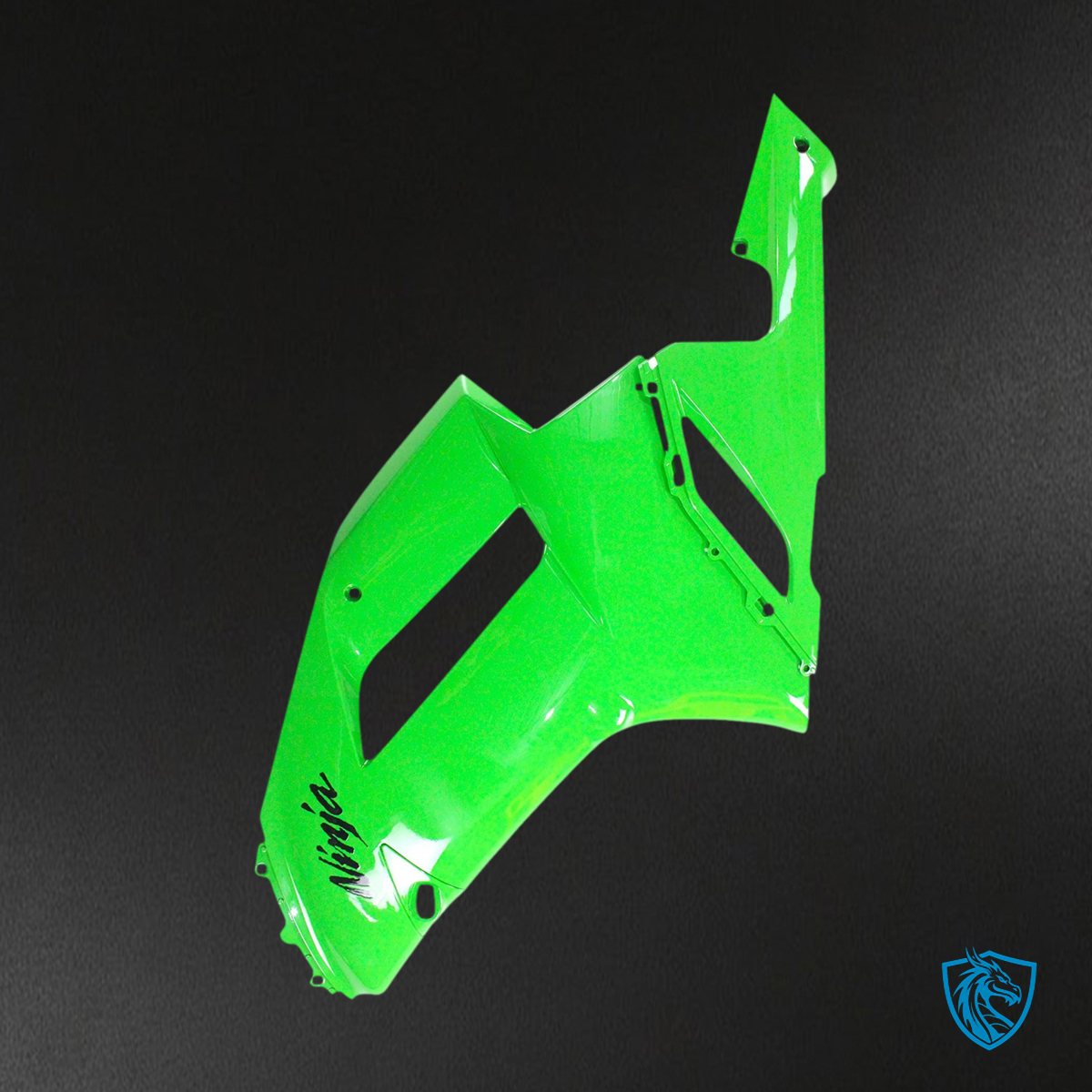 Kawasaki ZX6R (2007-2008) Green - Fairing Kit