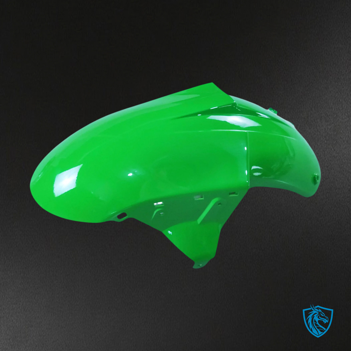 Kawasaki ZX6R (2007-2008) Green & Black - Fairing Kit