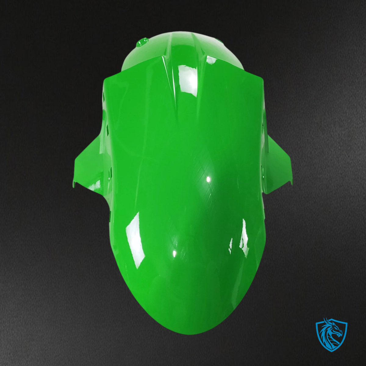 Kawasaki ZX6R (2007-2008) Green & Black - Fairing Kit