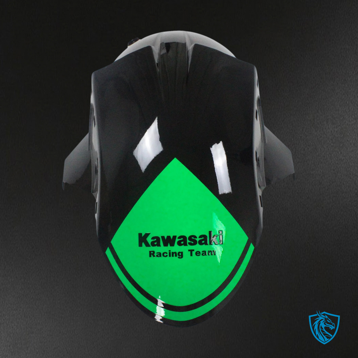 Kawasaki ZX6R (2007-2008) Green, Red & White - Fairing Kit