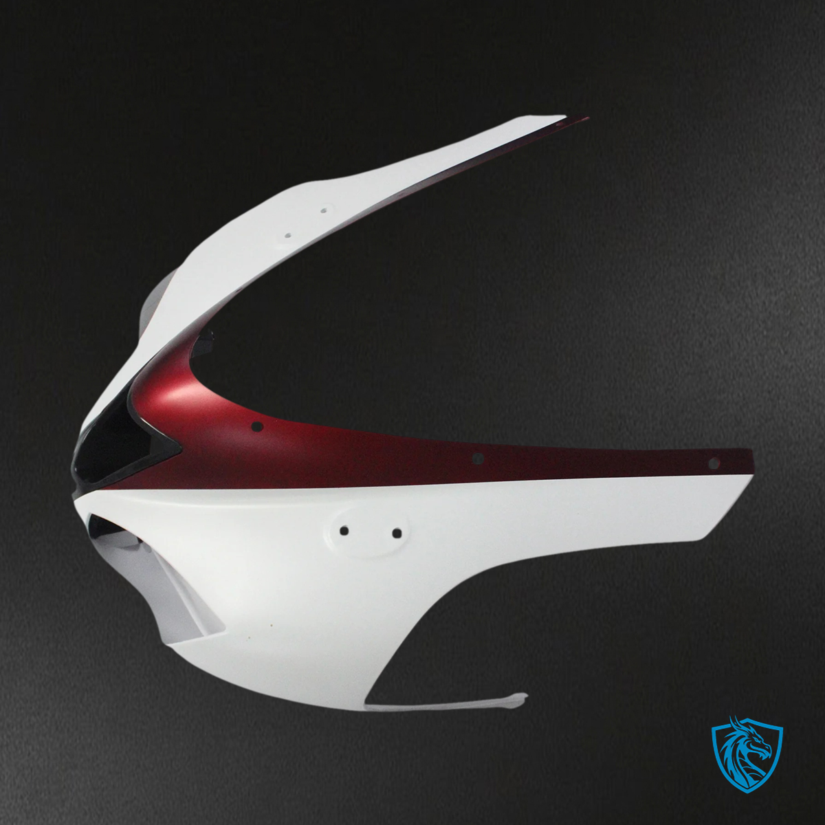 Kawasaki ZX6R (2007-2008) Red & White - Fairing Kit