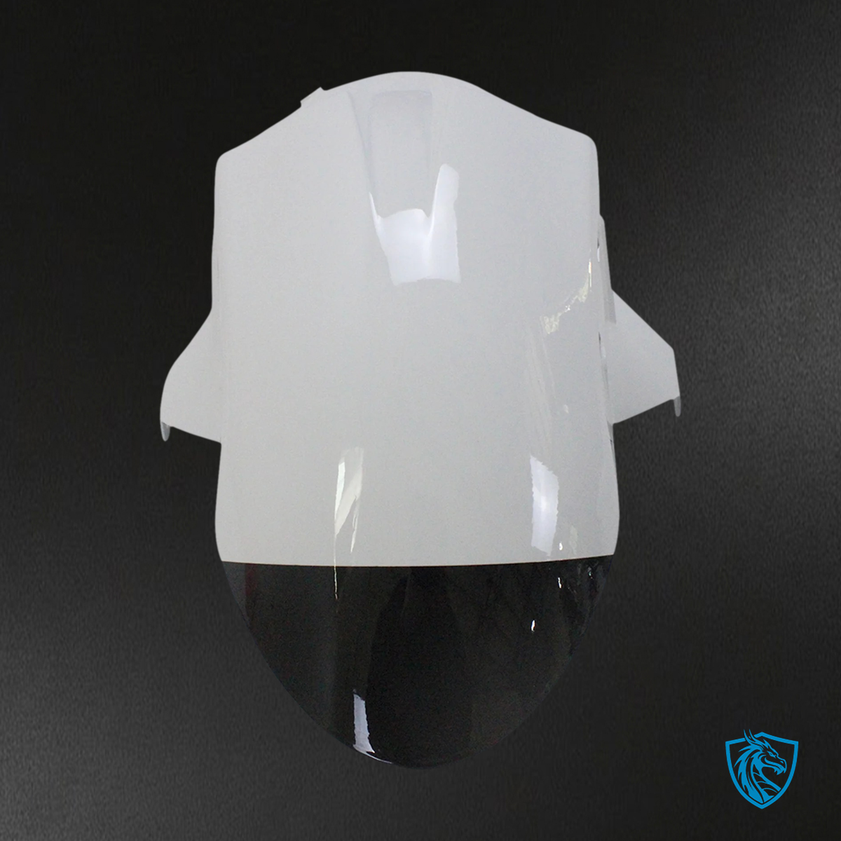 Kawasaki ZX6R (2007-2008) White & Black - Fairing Kit