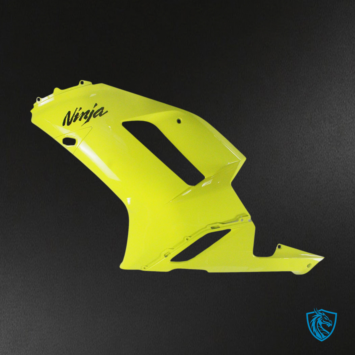 Kawasaki ZX6R (2007-2008) Yellow - Fairing Kit