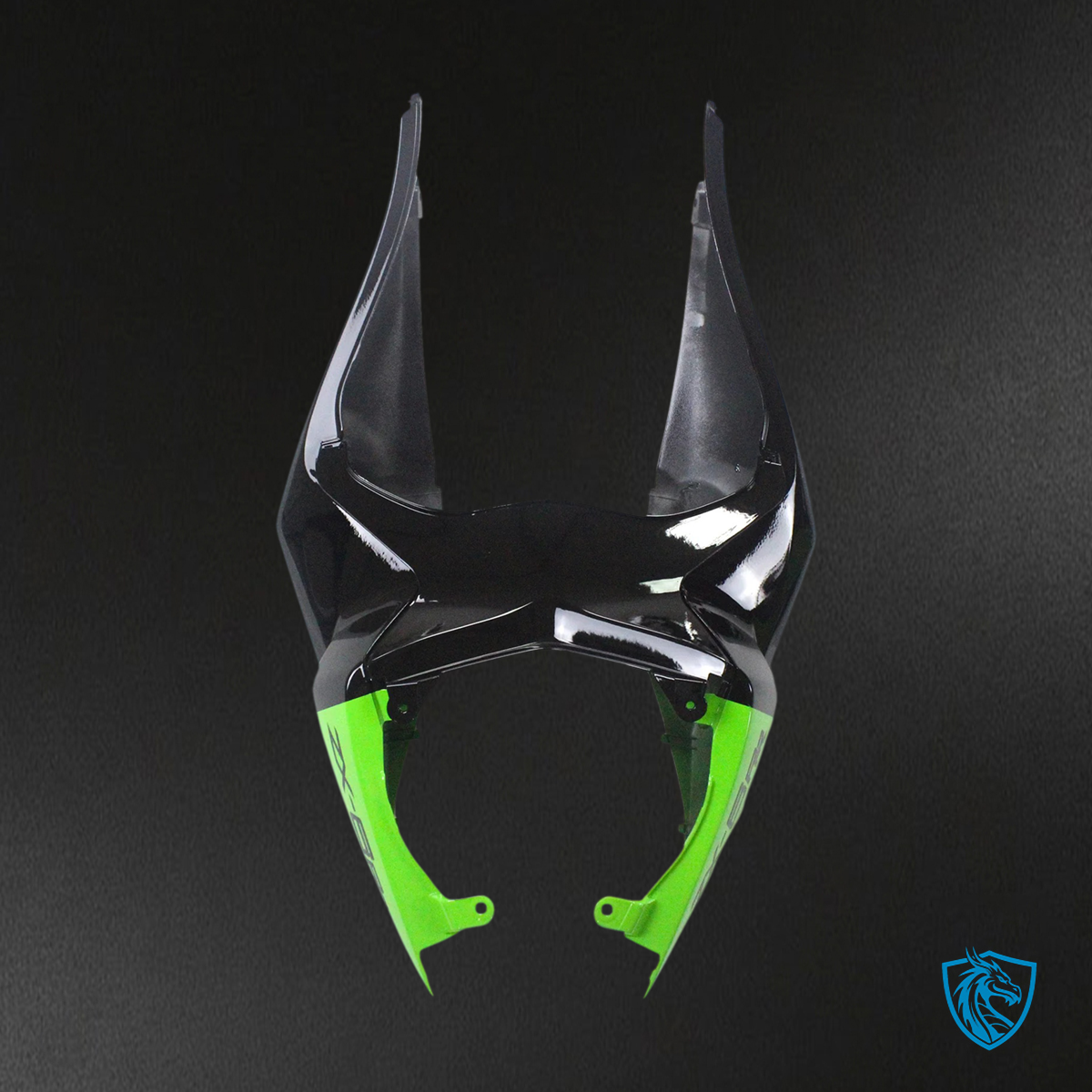 Kawasaki ZX6R (2009-2012) Black & Green Claw - Fairing Kit