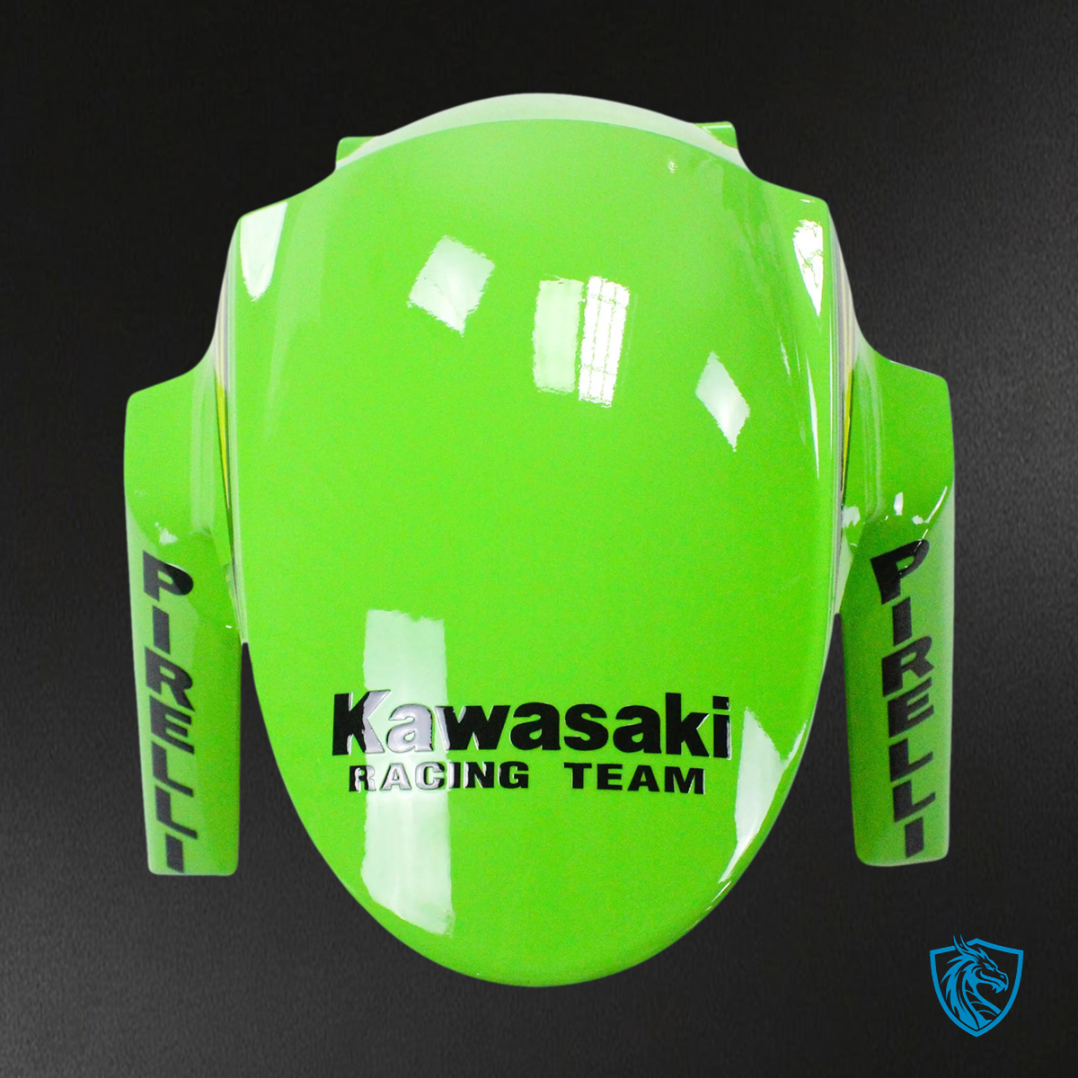 Kawasaki ZX6R (2009-2012) Black & Green Claw - Fairing Kit