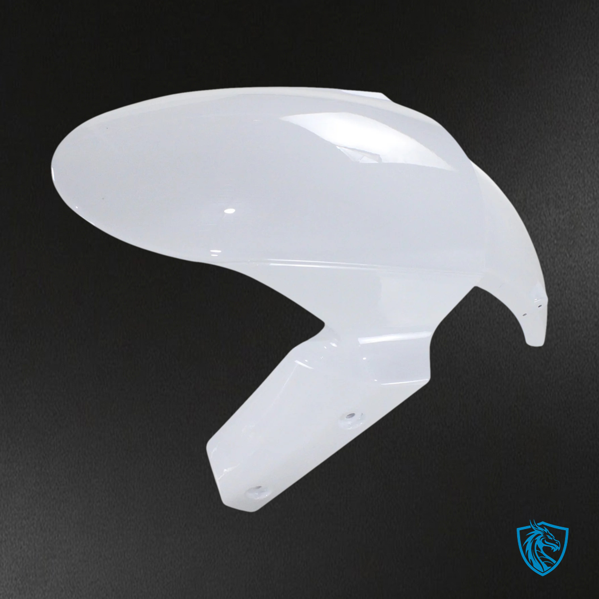 Kawasaki ZX6R (2009-2012) White & Black - Fairing Kit