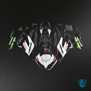 White, Green & Black